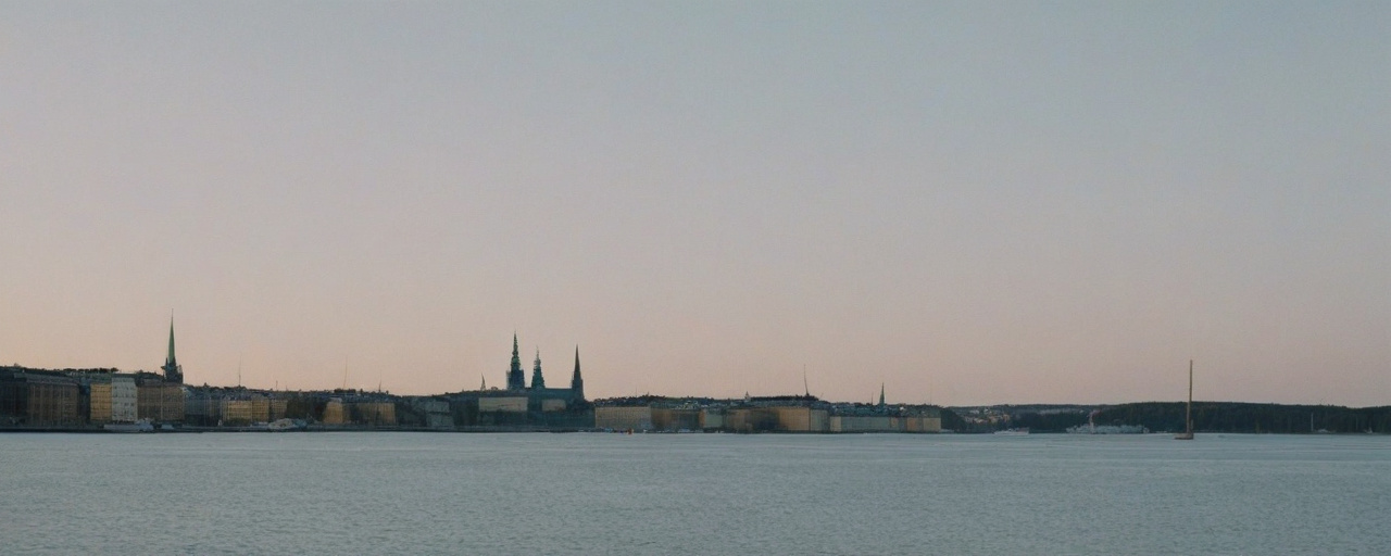 Stockholms skärgård i kvällsljus — den nordiska atmosfären som följer vår granskning av utländska casino sajter 2026.
